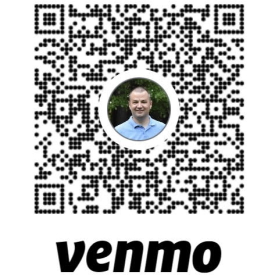 Click or scan to pay me via Venmo